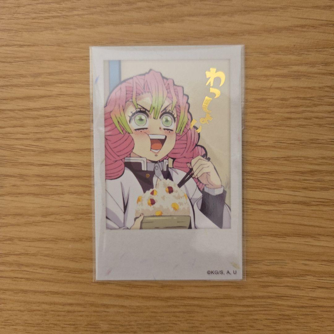 鬼滅の刃 柱展 キメツ学園 缶バッジ ダイニング POP 甘露寺蜜璃 セット
