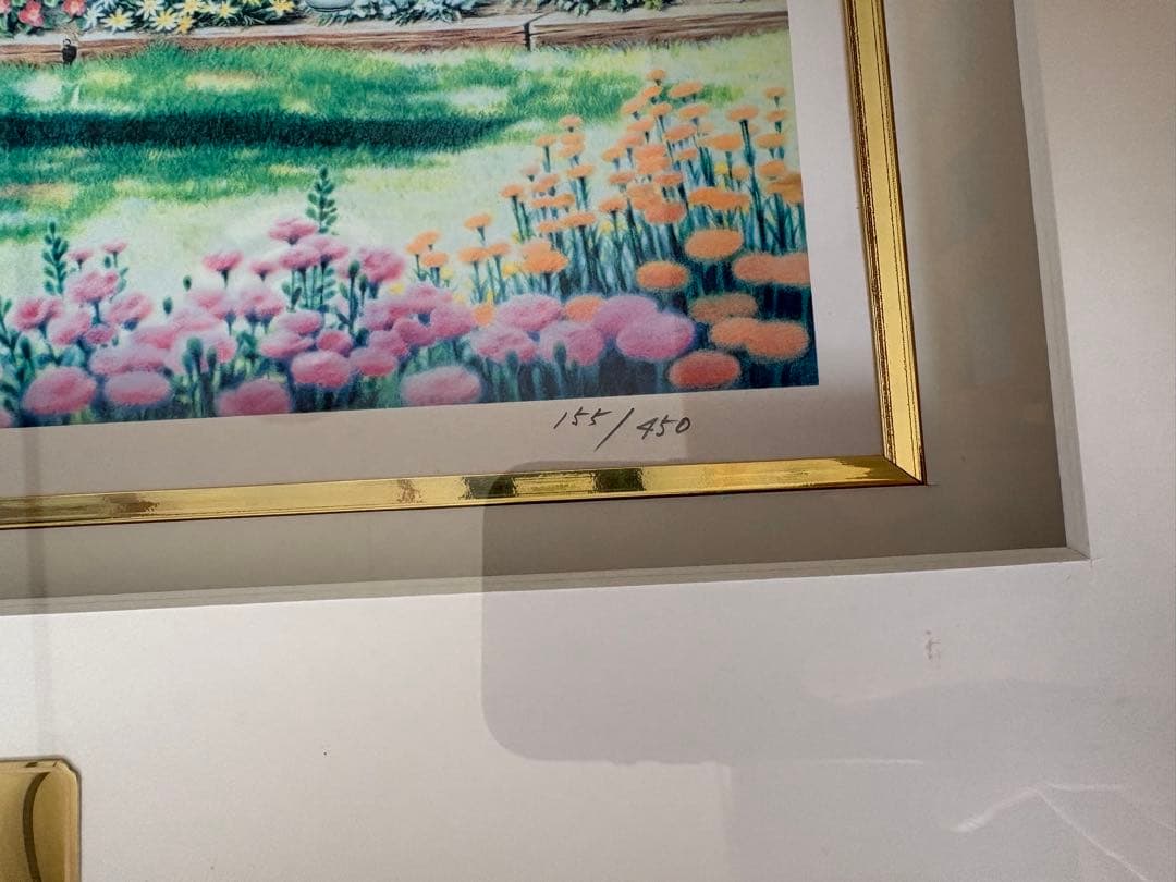 ディズニー　絵画　シルクスクリーン　限定