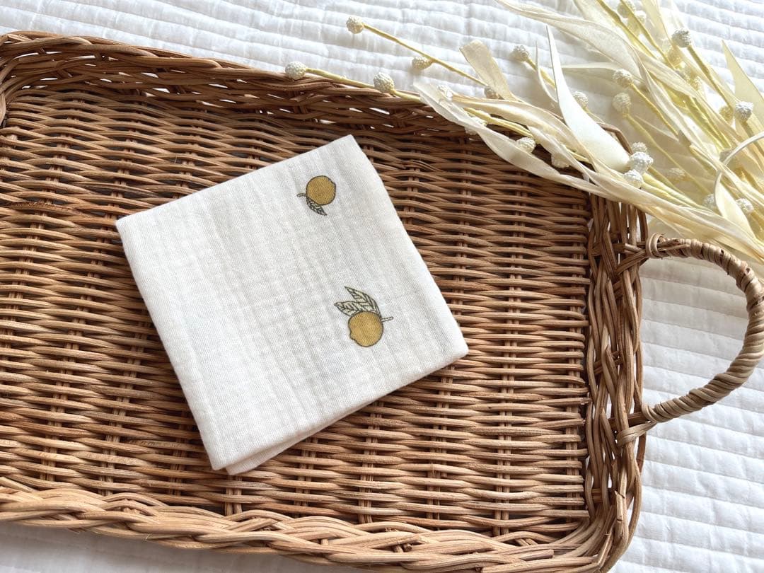 専用✳︎SALE✳︎ハンドメイド✳︎サニタリーケース　レモン柄　✳︎母made品✳︎