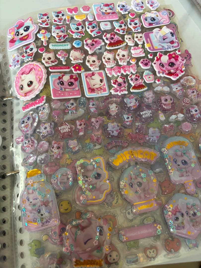 B5シール帳完成品♡