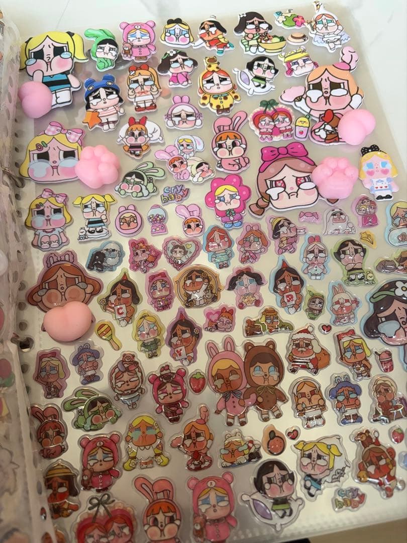 B5シール帳完成品♡