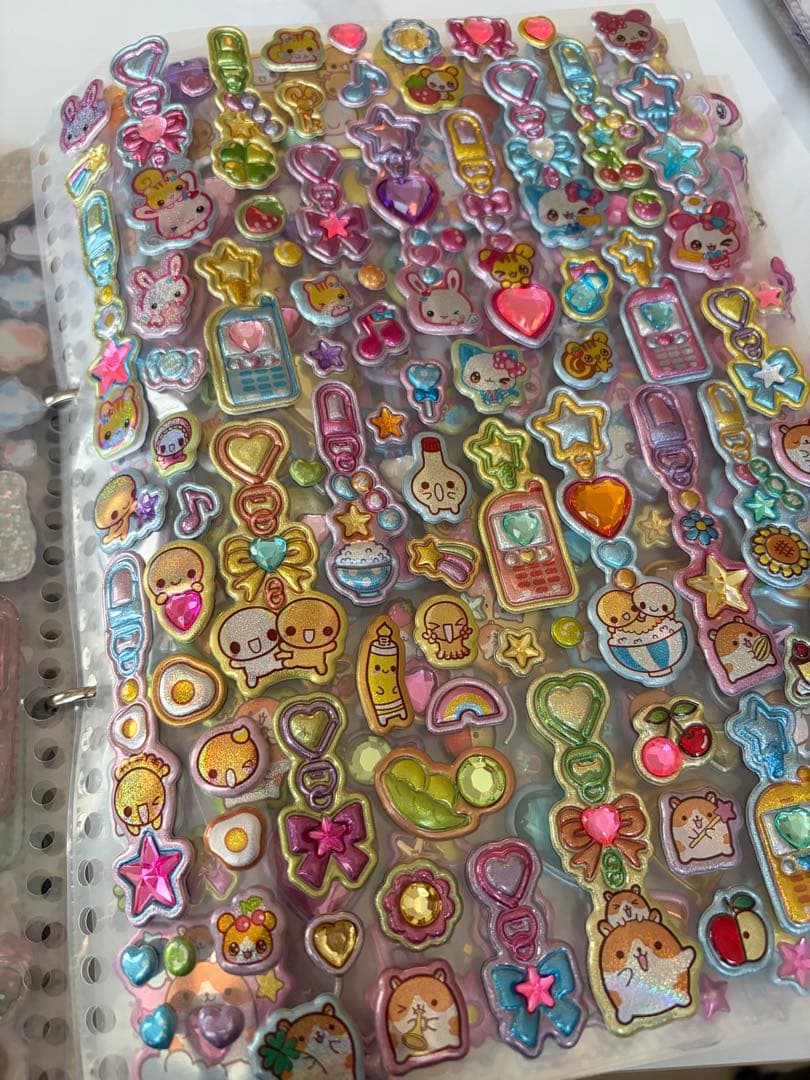 B5シール帳完成品♡