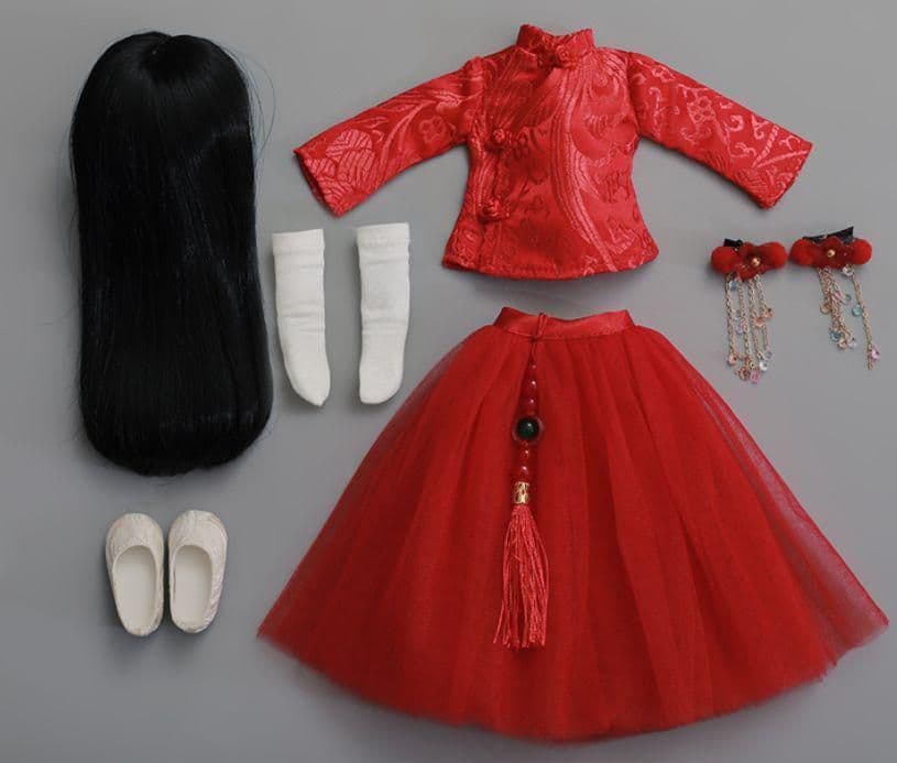 AS03 BJD 1/6 ドール本体 YuLu　球体関節人形 ハンドメイド