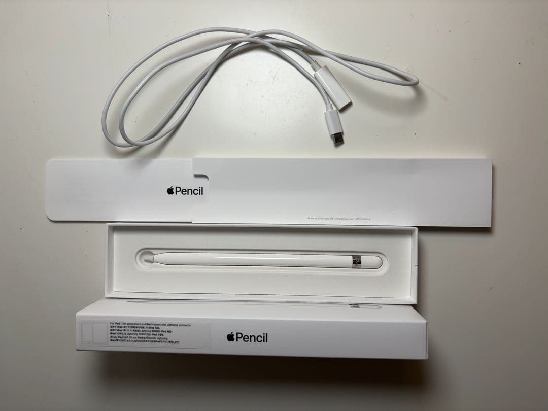 純正Apple Pencil 第1世代　 充電ケーブル付き