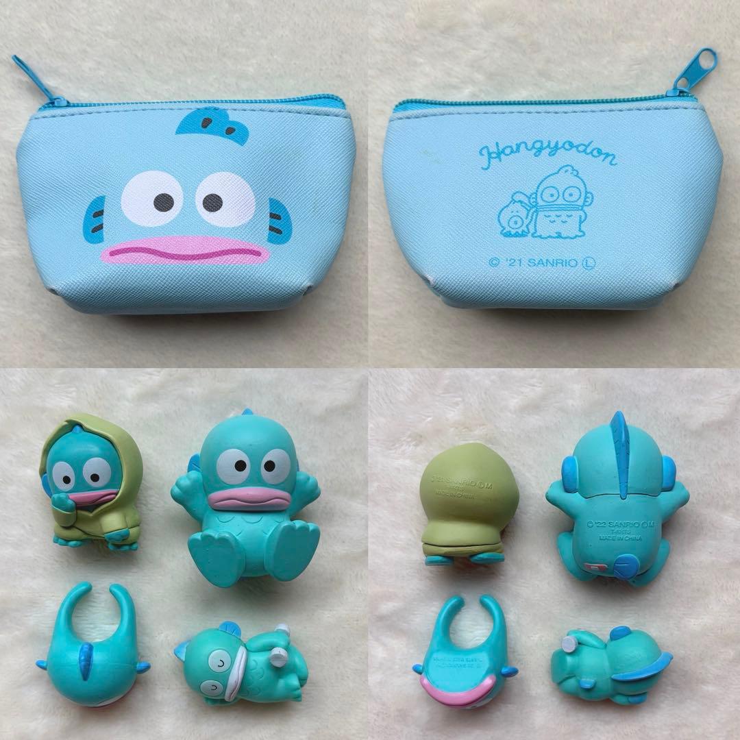 ハンギョドン まとめ売り 16点 ぬいぐるみ ヘアバンド ポーチ フィギュア等