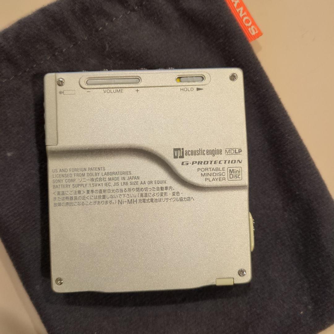 SONY ポータブルミニディスクプレーヤー　MZ-E710 ジャンク品