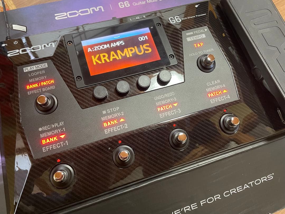 Zoom G6 ＋ BTA-1
