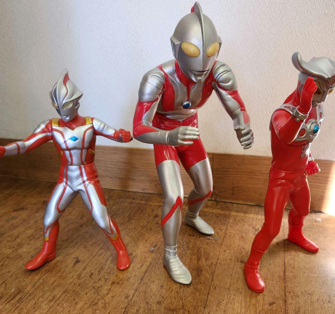 ウルトラマン　ビッグソフビフィギュア　8体セット