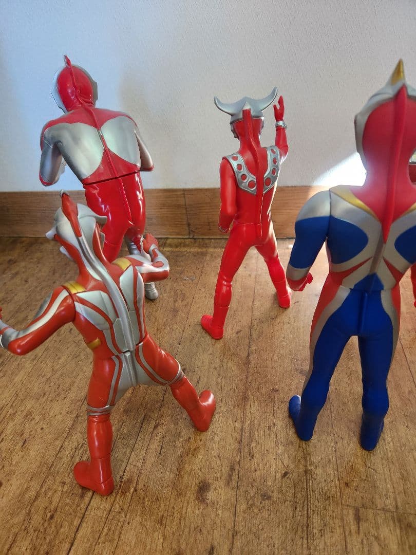 ウルトラマン　ビッグソフビフィギュア　8体セット