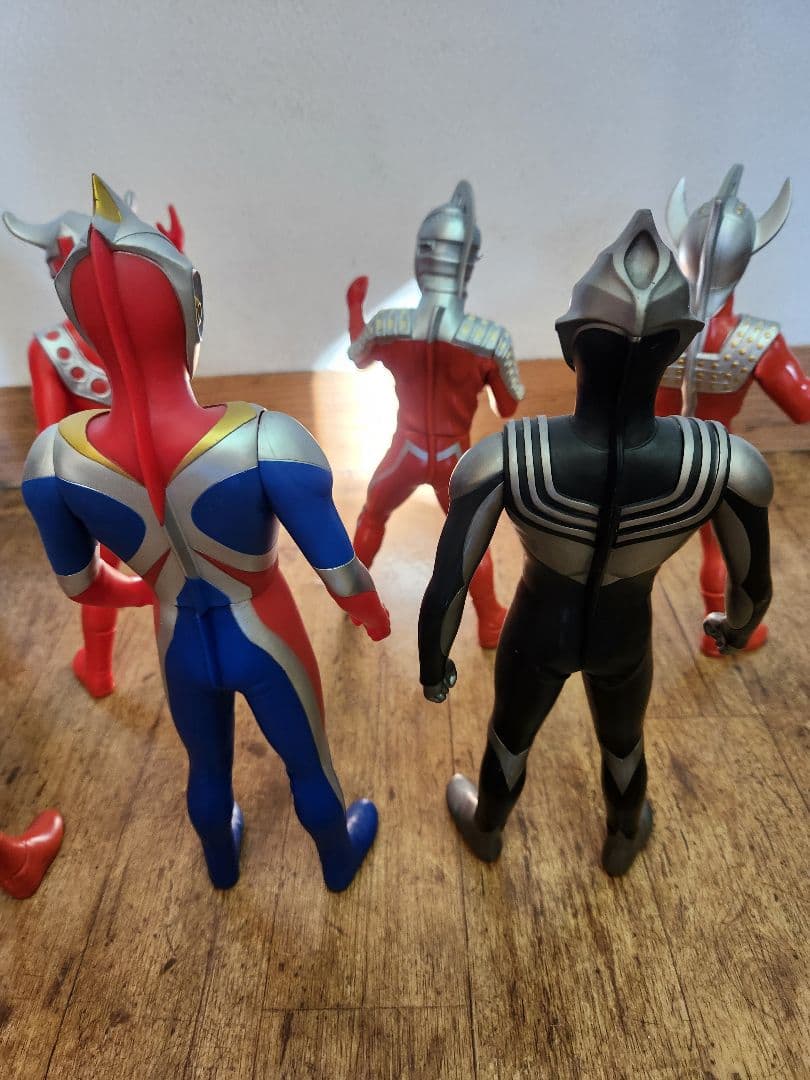 ウルトラマン　ビッグソフビフィギュア　8体セット