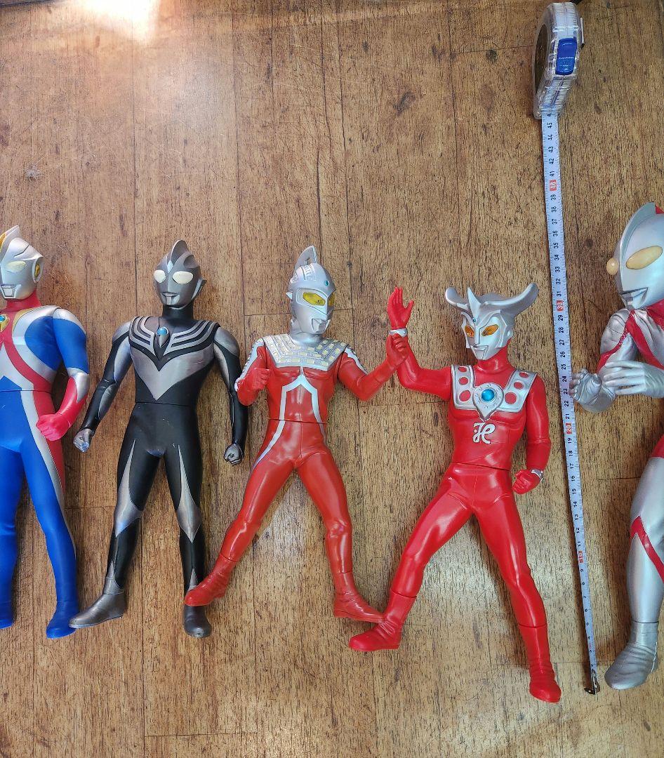 ウルトラマン　ビッグソフビフィギュア　8体セット