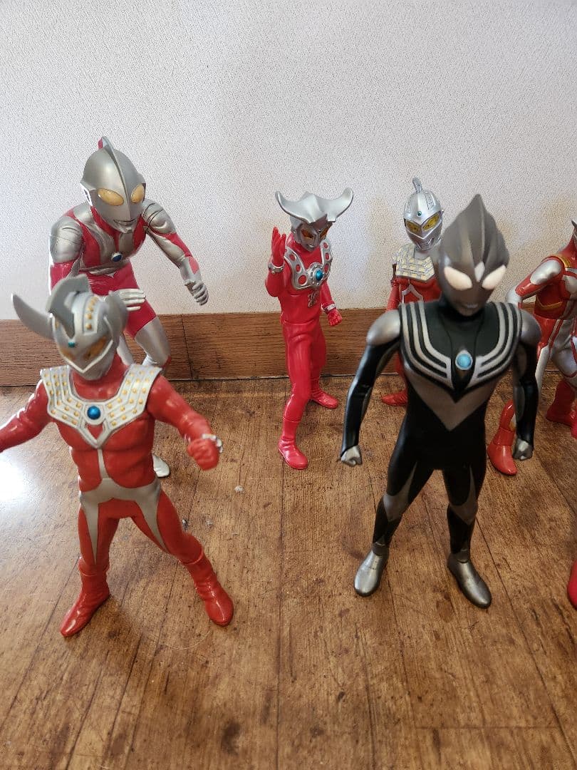 ウルトラマン　ビッグソフビフィギュア　8体セット