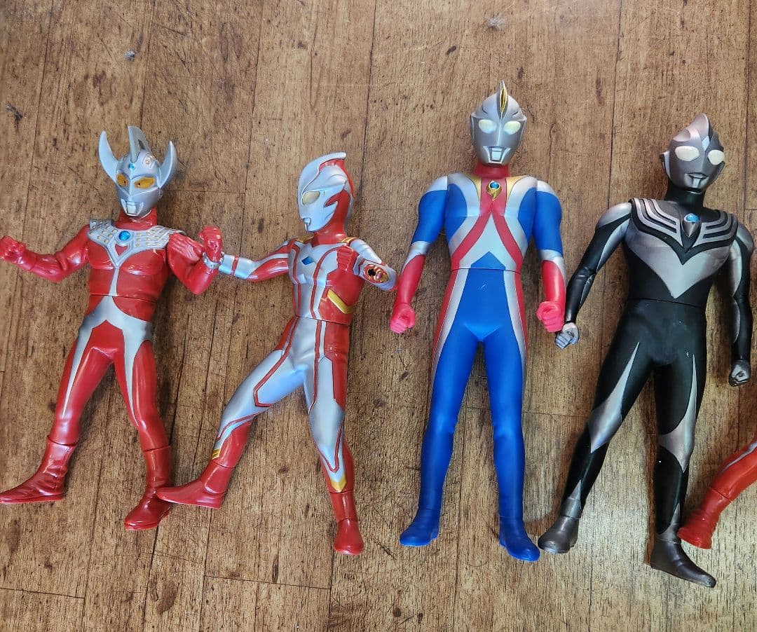 ウルトラマン　ビッグソフビフィギュア　8体セット