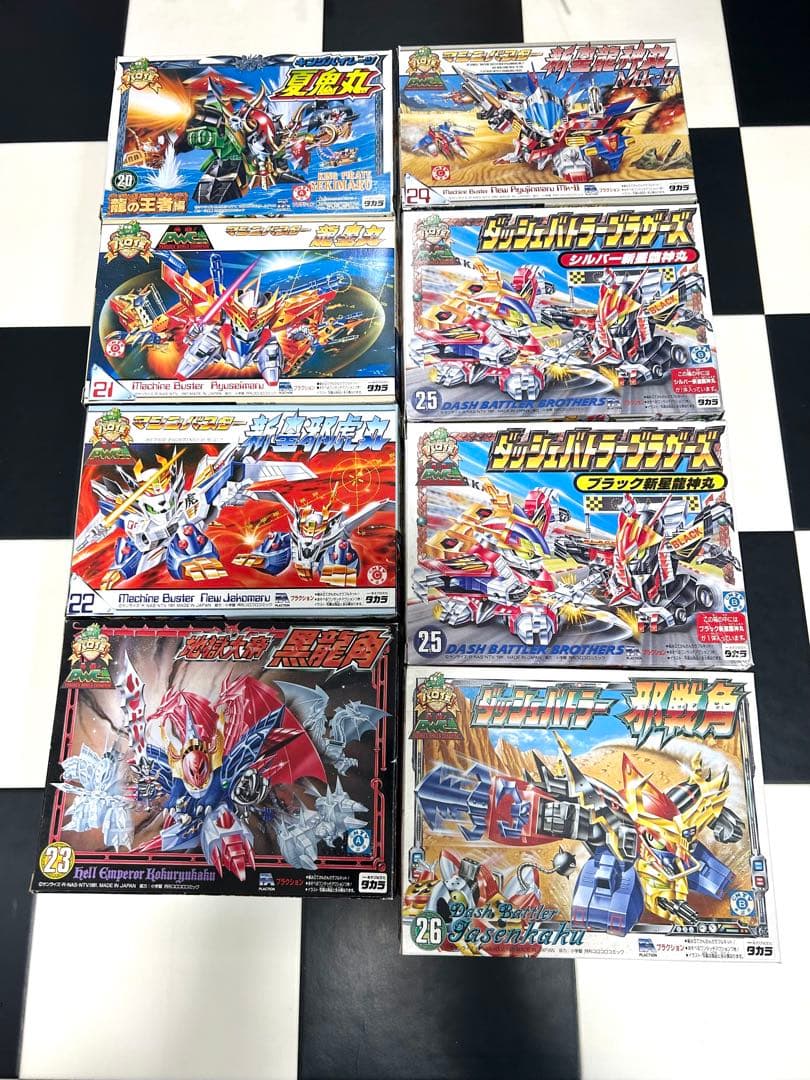 パロ伝　25体セット　組み立て済み(4体未組立) タカラ　ワタル　グランゾート