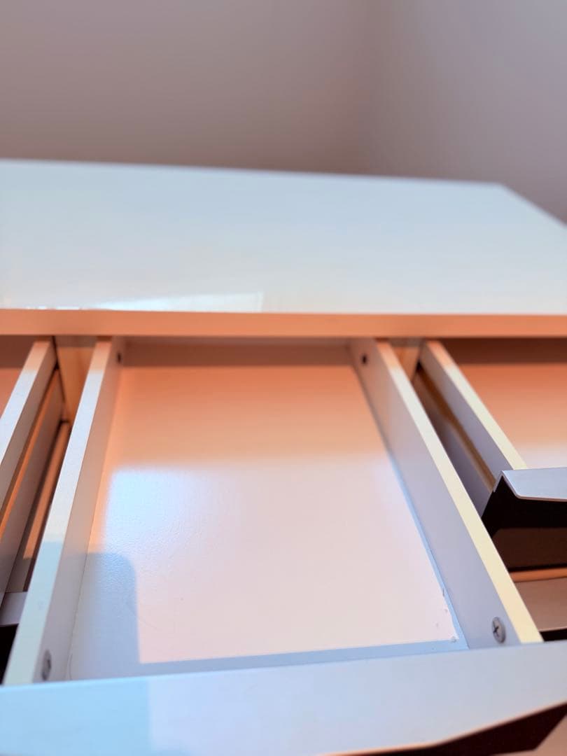 高級鏡面仕上　黒ブラック120cm幅ローチェスト　送料込　引取可(東京都中央区)