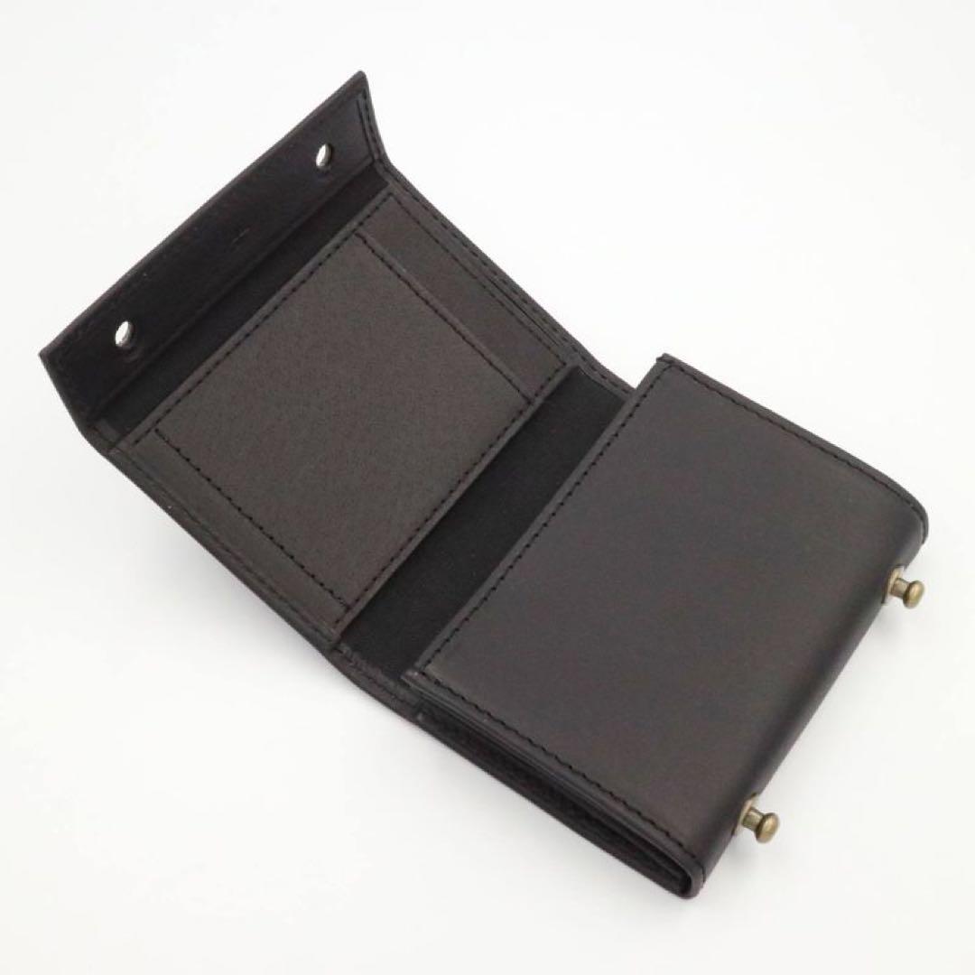 millefoglie II P25」ミニ財布 ブラック
