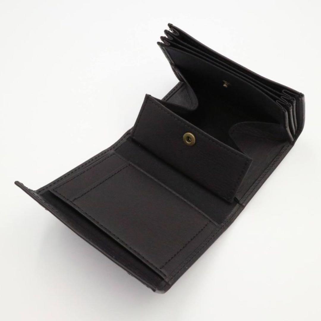 millefoglie II P25」ミニ財布 ブラック