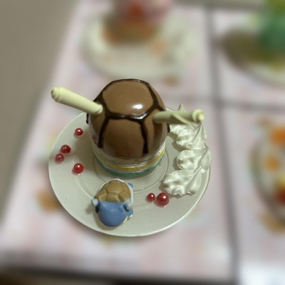 【ポケモンフィギュア】ポケモンデザートプレート 8個セット