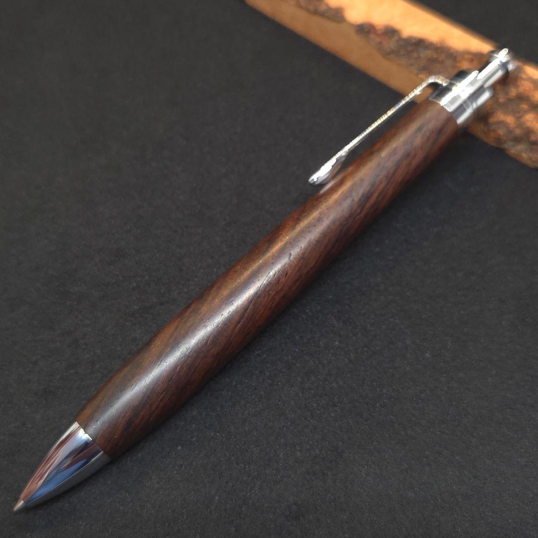 No.15ハンドメイド木軸シャーペンローズウッド