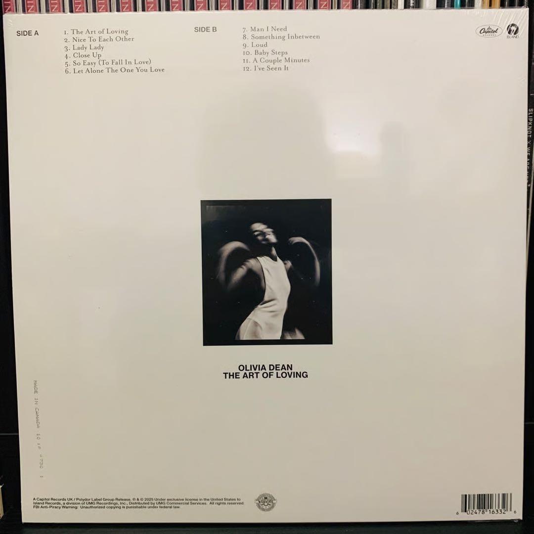 Olivia Dean the art of loving LP レコード　新品