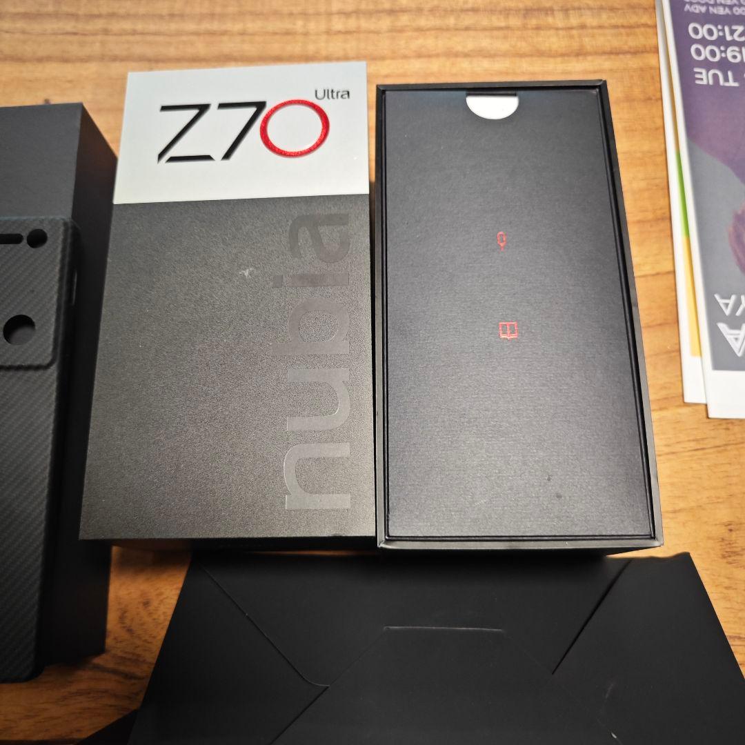nubia z70 ultra スマホフォトグラファー付き