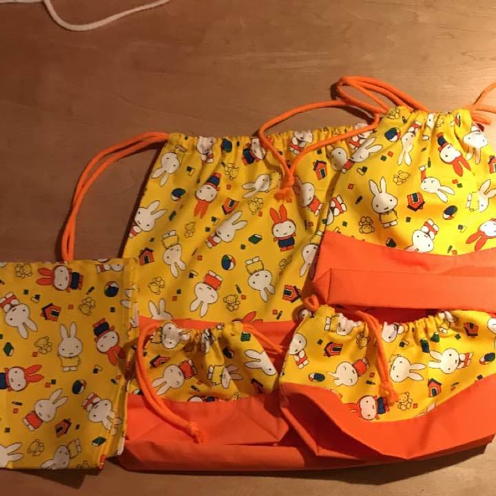 ミッフィー柄♡通学7点セット♡