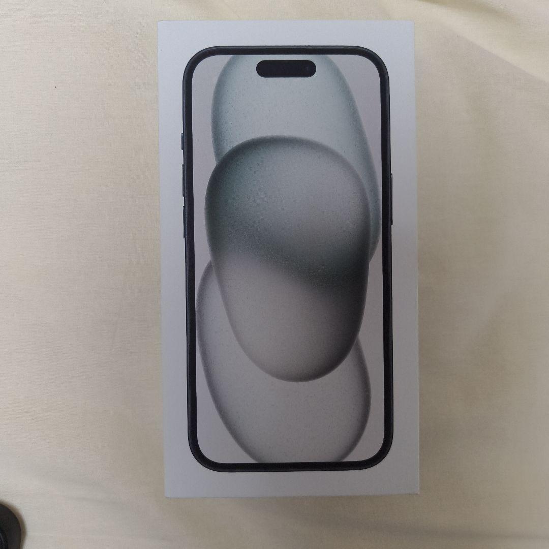 iPhone 15 ブラック SIMフリー 本体・付属品あり・おまけ付き
