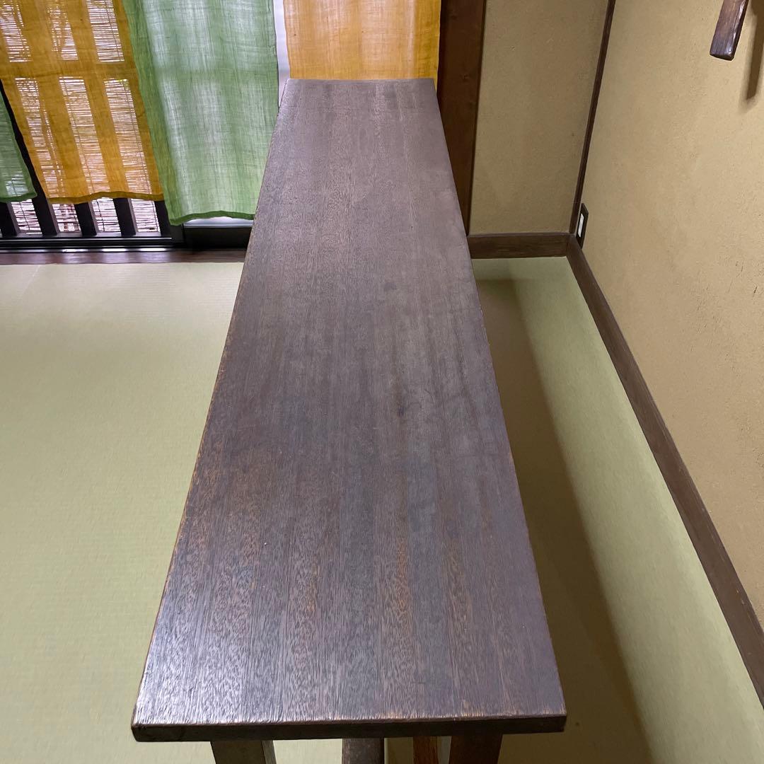アンティーク　長机　作業机　作業台　テーブル　昭和レトロ　古民具　レトロ　昭和