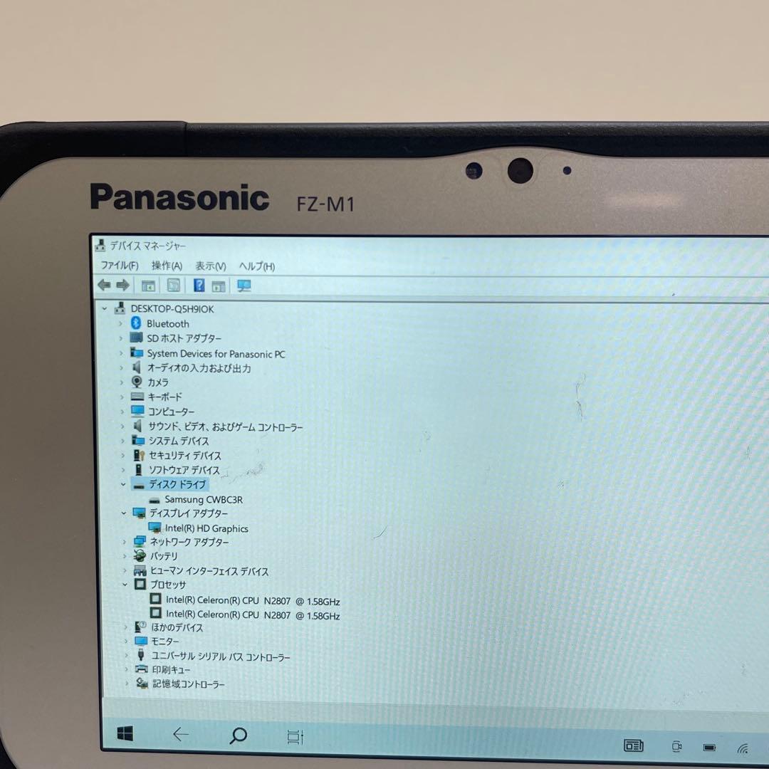 #484 パナソニック Touchpad FZ-M1 2GB SSD64GB
