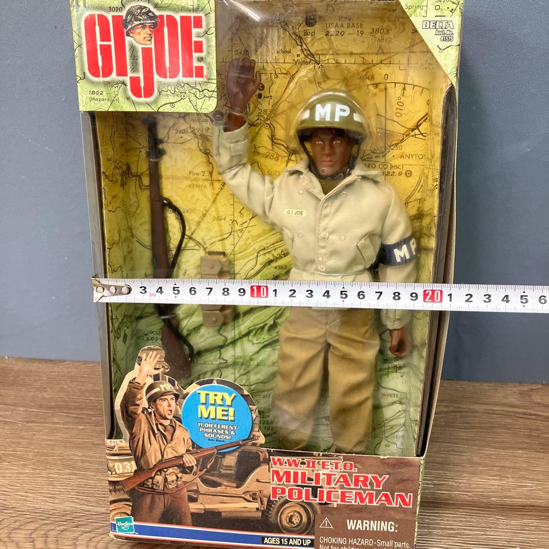 3F 希少 G.I.ジョー WWⅡ E.T.O. ミリタリーポリス 12インチ