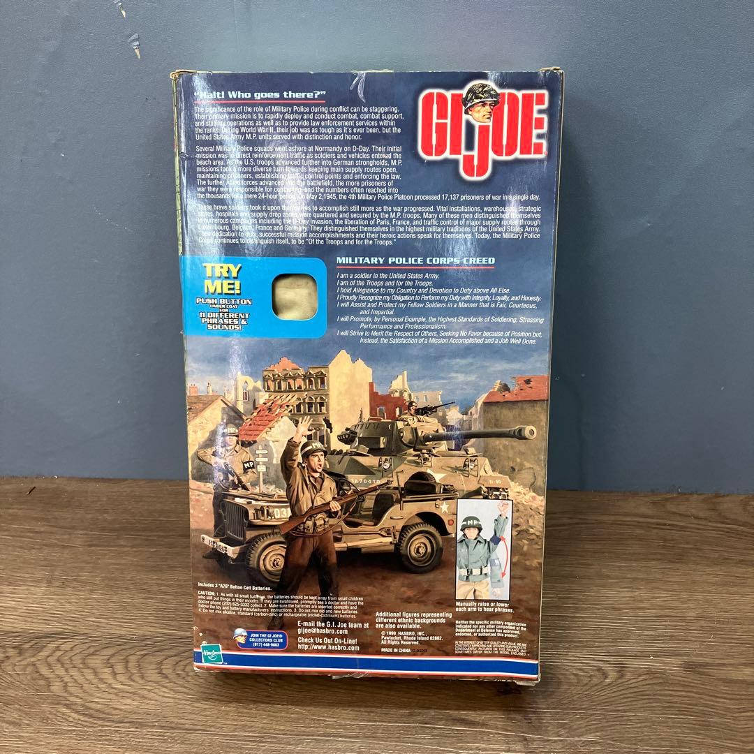 3F 希少 G.I.ジョー WWⅡ E.T.O. ミリタリーポリス 12インチ