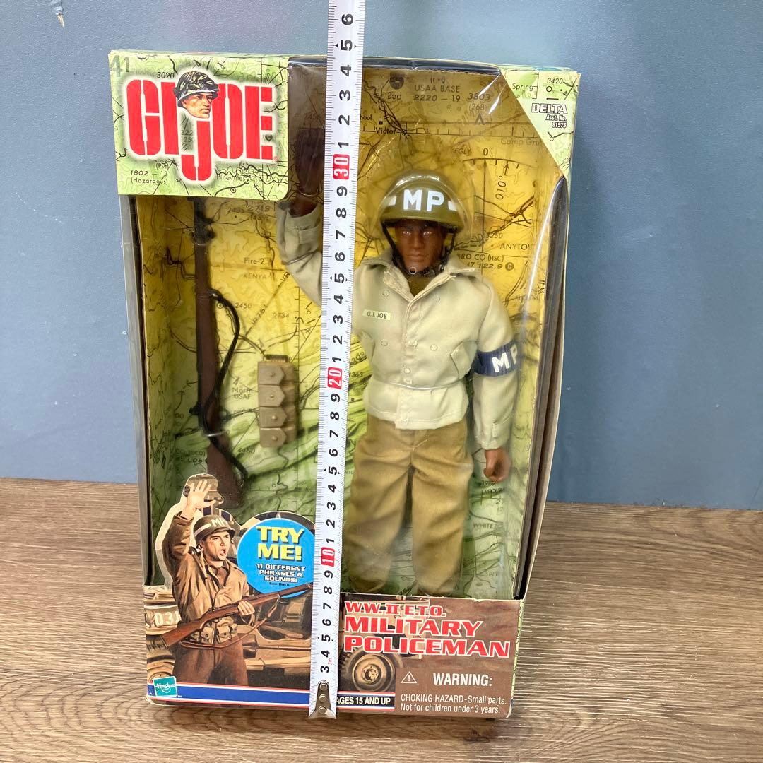 3F 希少 G.I.ジョー WWⅡ E.T.O. ミリタリーポリス 12インチ