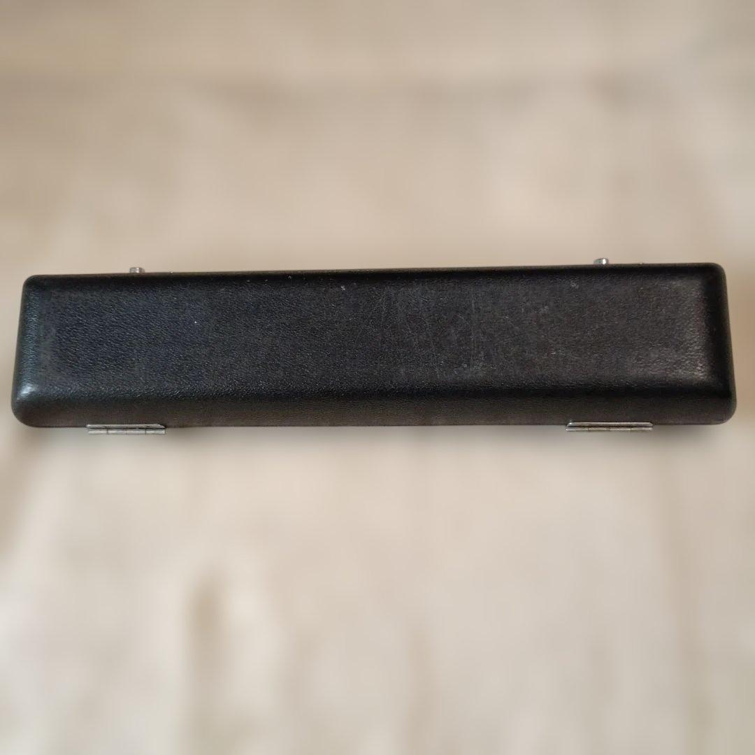 YFL311フルート本体 ケース付き ジャンク品　頭部管なし。