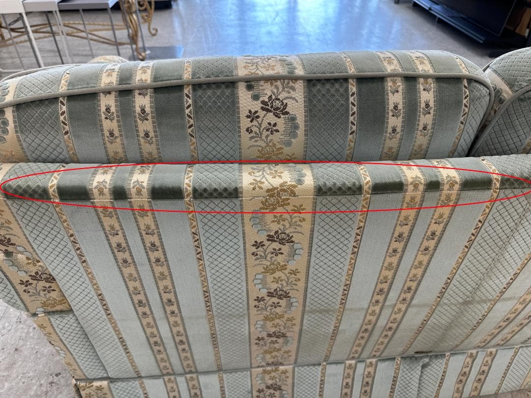 マルニ　2人掛けソファ　エミールⅡ　地中海ロイヤル　ラブシート