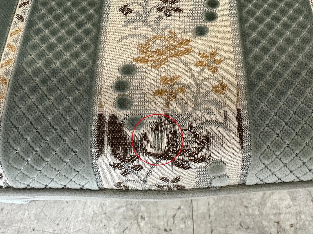 マルニ　2人掛けソファ　エミールⅡ　地中海ロイヤル　ラブシート