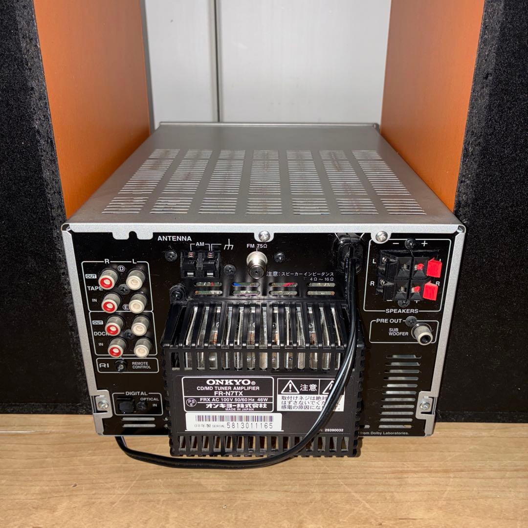 動作ok いい音！　ONKYO システムコンポ FR-N7TX