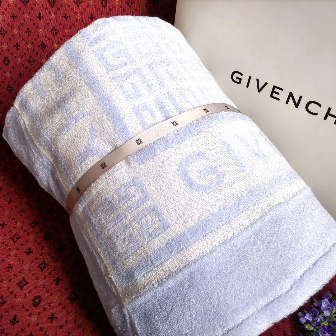 新品　ジバンシータオルケットGIVENCHY　エレガント薄紫パープル　レア検品済