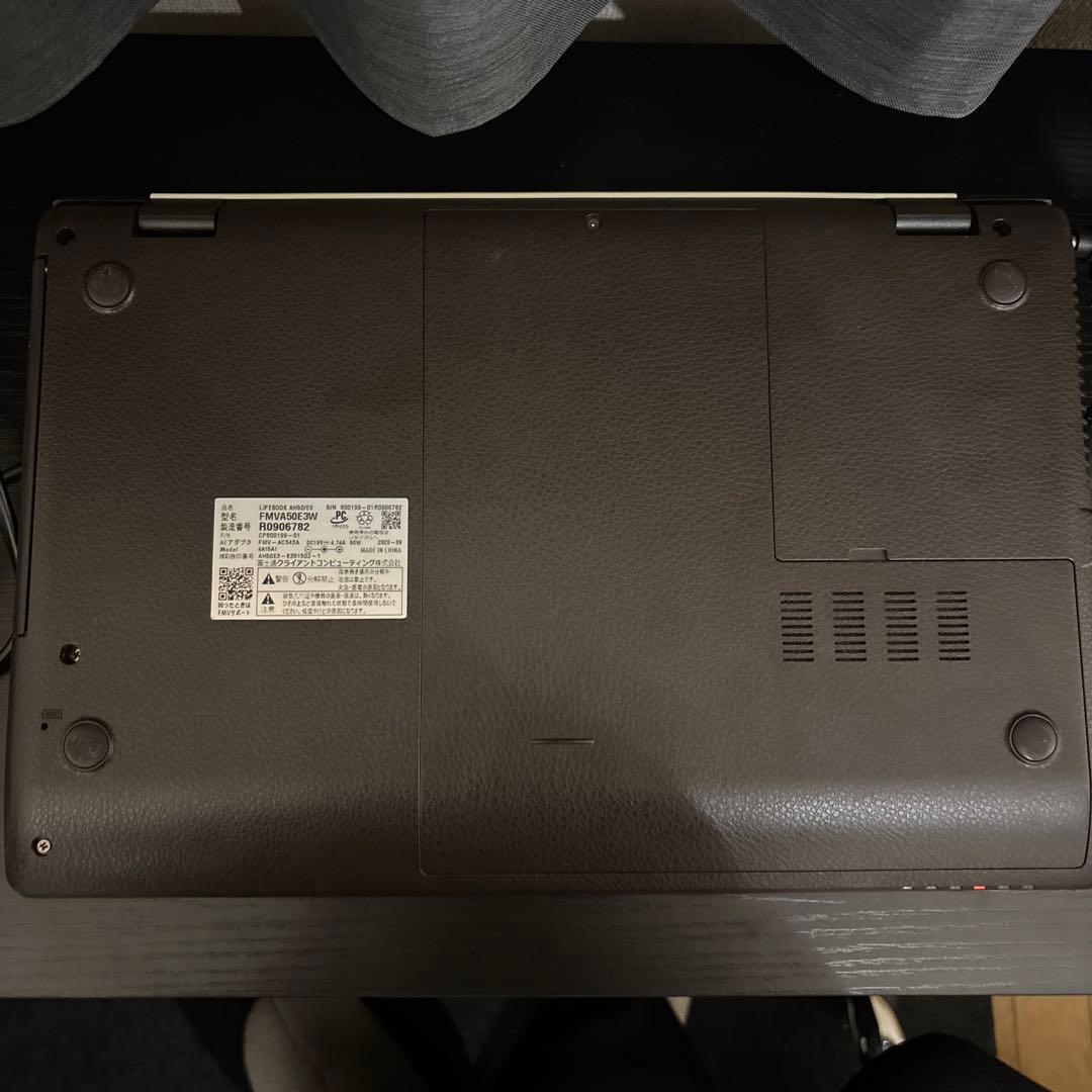 富士通 LIFEBOOK AH50/E3 Ryzen7 238GB RAM8GB