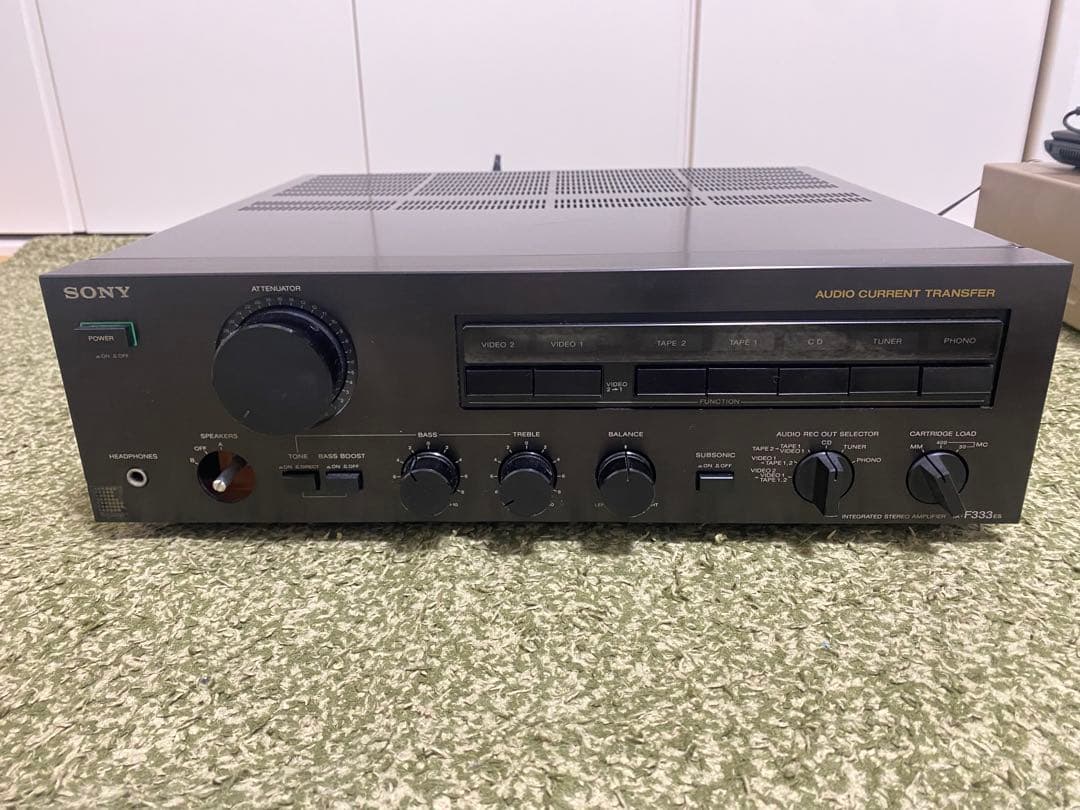 Sony TA-F333ES プリメインアンプ ジャンク