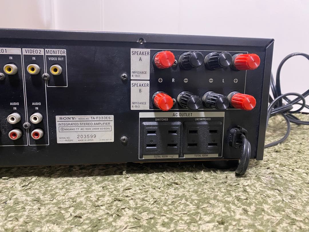 Sony TA-F333ES プリメインアンプ ジャンク