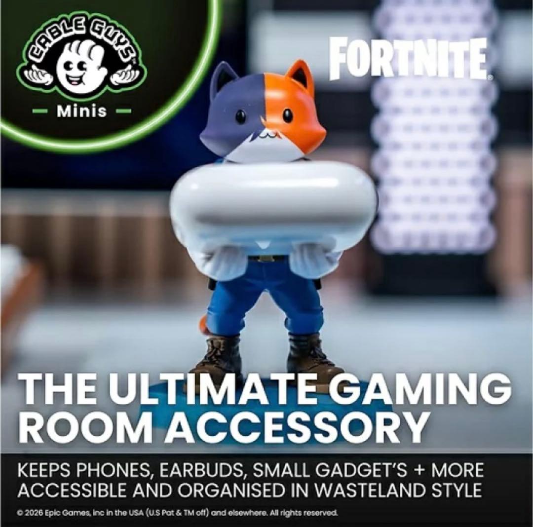 Fortnite フォートナイト ニャッスル イヤホンホルダー＆スマホスタンド
