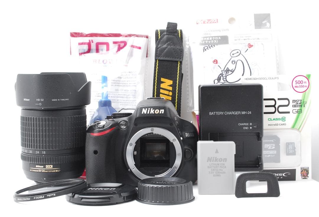 【新品級ショット数】Nikon D5100　スマホ転送　中望遠レンズ　自撮り