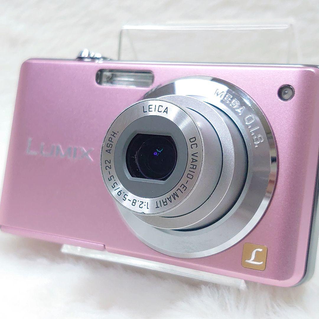 【稼働品】Panasonic LUMIX ルミックスDMC-FS6 ピンク