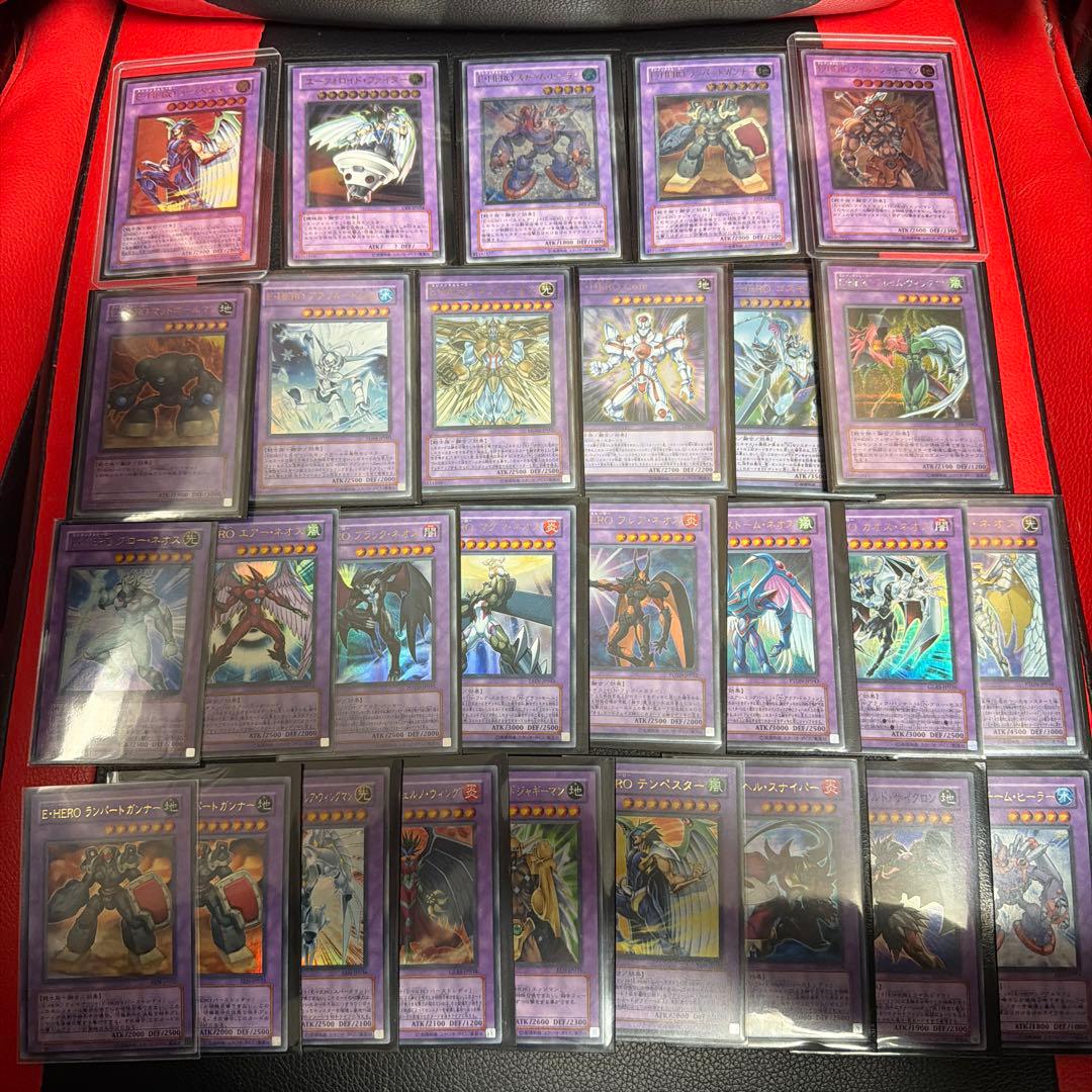 d*7様 遊戯王 E-HERO トレーディングカードセット まとめ売り 引退品