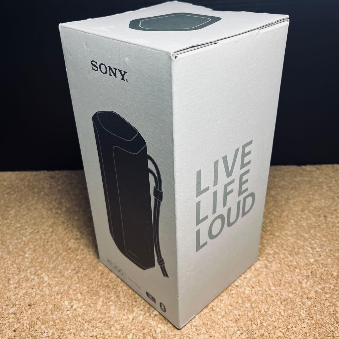 【美品】SONY SRSーXE200 ワイヤレススピーカー グレー