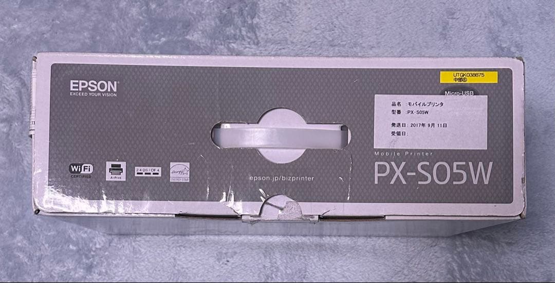 EPSON モバイルプリンター PX-S05W