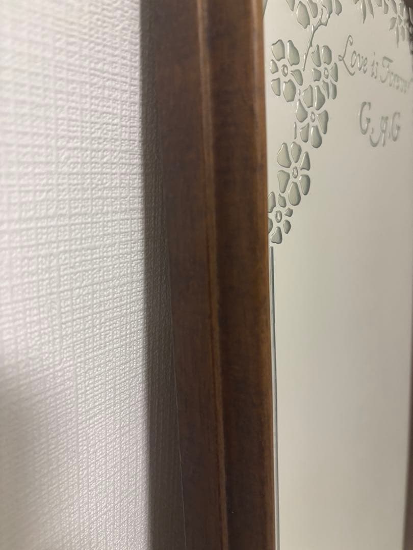 Gentle Age Gallery エッチングミラー　壁掛け　姿見