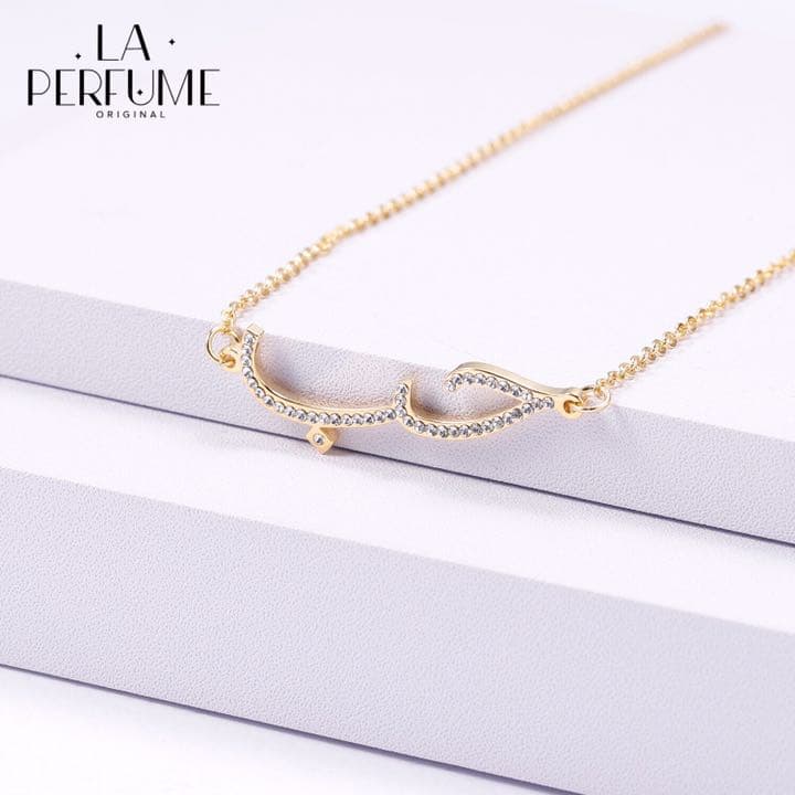 名前入れ♡キラキラアラビア語✨カスタムネックレス イニシャル✨名入れ 手作り