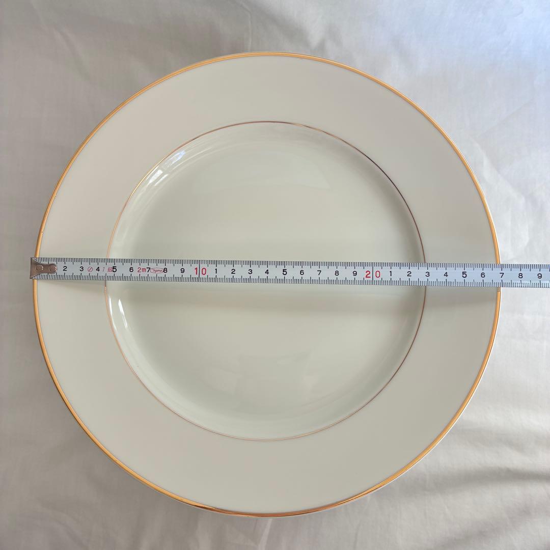 食器まとめ売り大皿平皿10枚洋食器RanmaruDynastyアイボリー金縁
