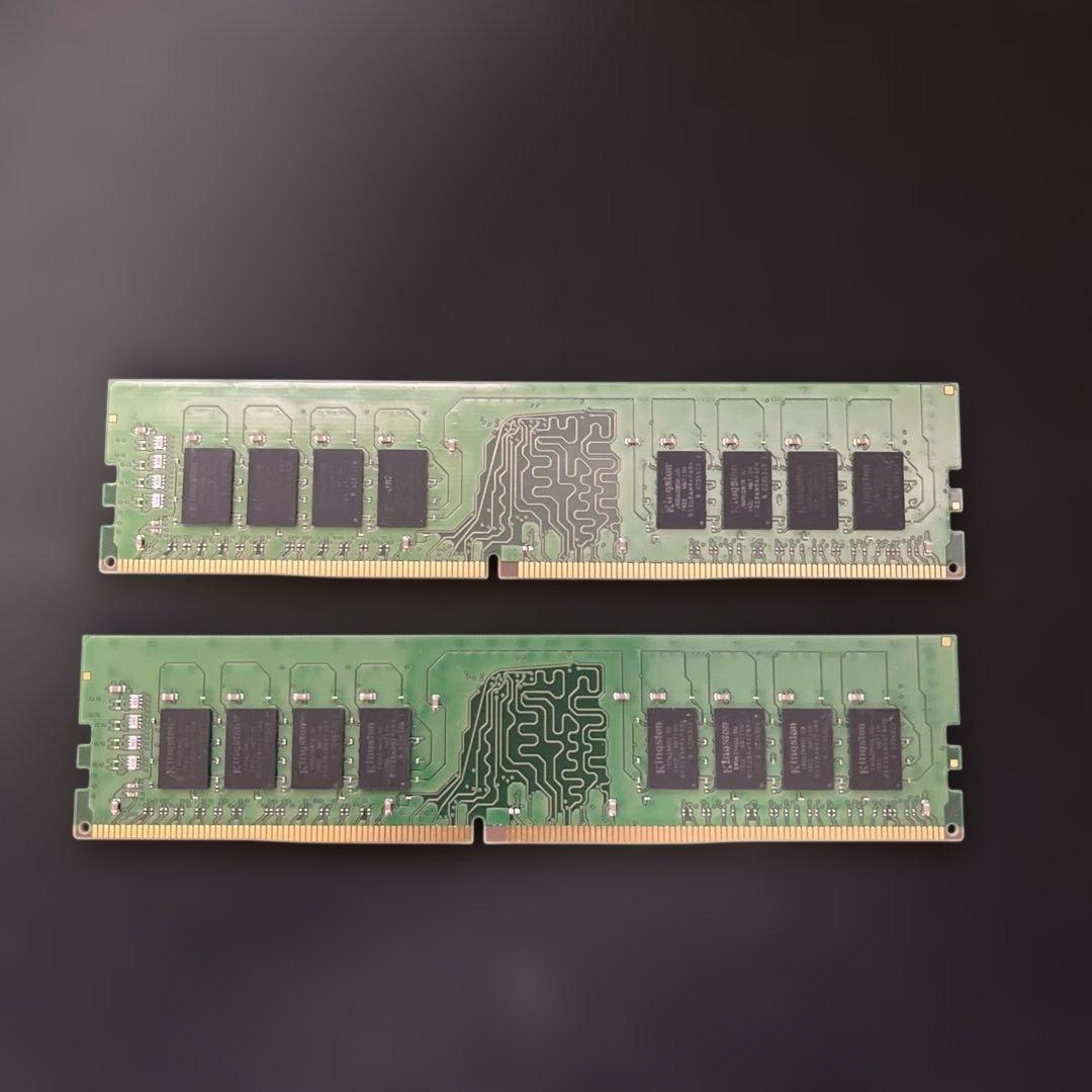 最終値下げ、送料込みへ変更 PCメモリー　DDR4 16G✖️2 32G
